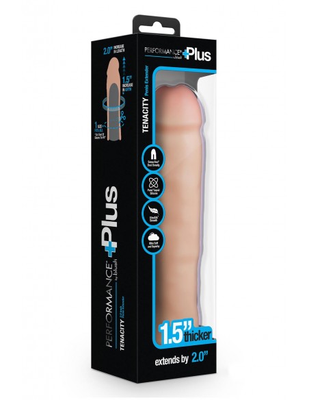 PERFORMANCE PLUS 2 INCH SILICONE PENIS XTENDER BEIGE