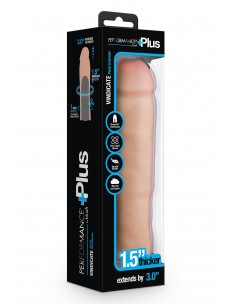 PERFORMANCE PLUS 3 INCH SILICONE PENIS XTENDER BEIGE 2