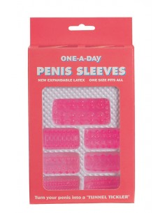 ONE-A-DAY PENIS SLEEVES PINK 2