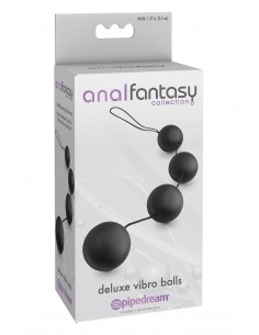 ANAL FANTASY COLLECTION DELUXE VIBRO BALLS BLACK 2