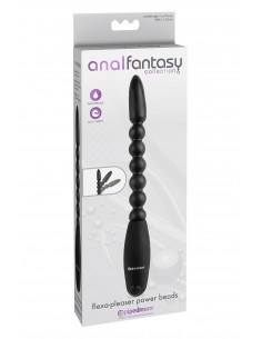 ANAL FANTASY COLLECTION FLEXA-PLEASER POWER BEADS BLACK 2
