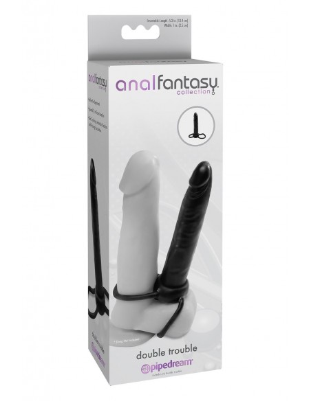 ANAL FANTASY COLLECTION DOUBLE TROUBLE BLACK