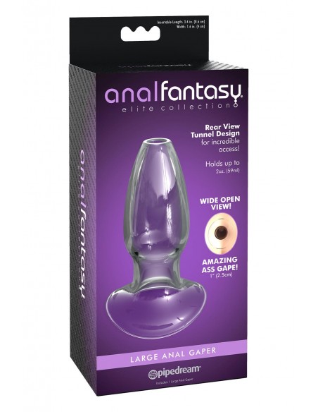 ANAL FANTASY ELITE LARGE ANAL GAPER CLEAR