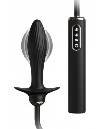 ANAL FANTASY ELITE AUTO-THROB INFLATABLE VIBRATING PLUG BLACK