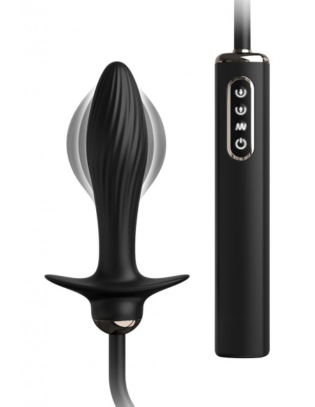 ANAL FANTASY ELITE AUTO-THROB INFLATABLE VIBRATING PLUG BLACK