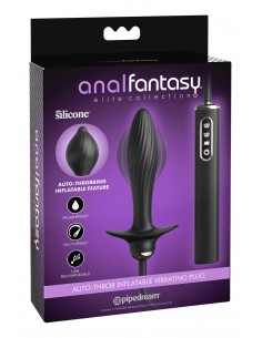 ANAL FANTASY ELITE AUTO-THROB INFLATABLE VIBRATING PLUG BLACK 2