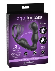 ANAL FANTASY ELITE ASS-GASM PRO P-SPOT MILKER BLACK 2