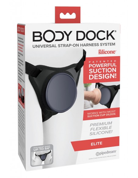 BODY DOCK ELITE HARNESS BLACK