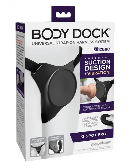 BODY DOCK G-SPOT PRO HARNESS BLACK