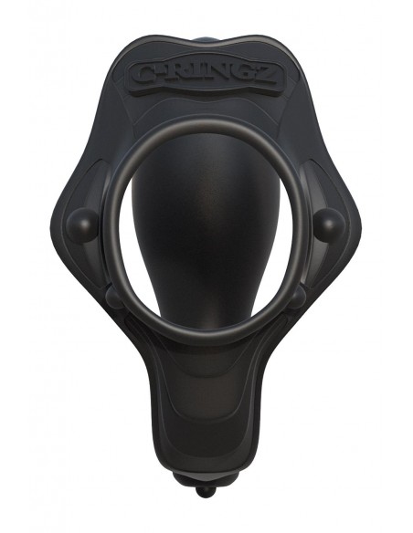 FANTASY C-RINGZ ROCK HARD ASS-GASM BLACK
