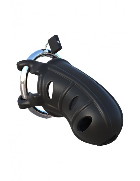 FANTASY C-RINGZ HARDCORE SILICONE COCK BLOCKER BLACK