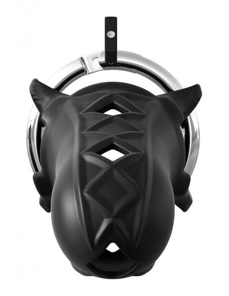 FANTASY C-RINGZ EXTREME SILICONE COCK BLOCKER BLACK