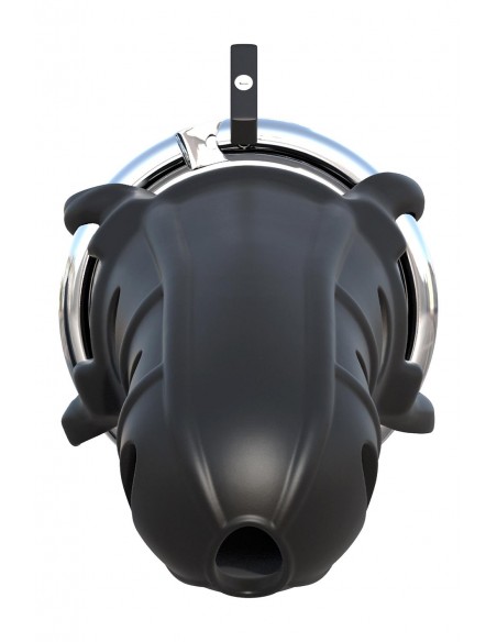 FANTASY C-RINGZ HARDCORE SILICONE COCK BLOCKER BLACK