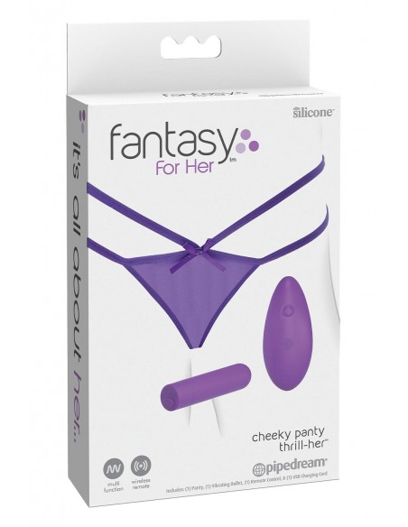 FANTASY FOR HER PETITE PANTY THRILL-HER PURPLE