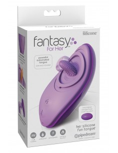 FANTASY FOR HER HER SILICONE FUN TONGUE PURPLE 2