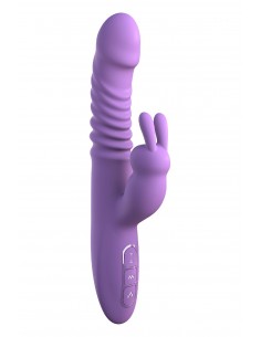 FANTASY FOR HER HER THRUSTING SILICONE RABBIT PURPLE