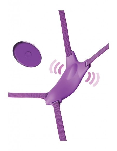 FANTASY FOR HER ULTIMATE BUTTERFLY STRAP-ON PURPLE