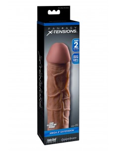 FANTASY X-TENSIONS MEGA 2 INCH EXTENSION BROWN 2