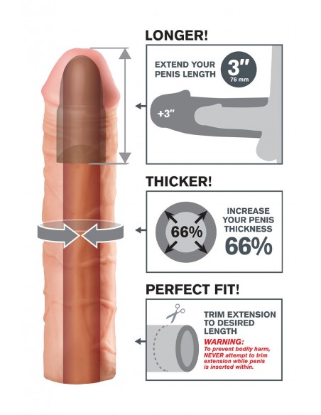 FANTASY X-TENSIONS MEGA 3 INCH EXTENSION LIGHT