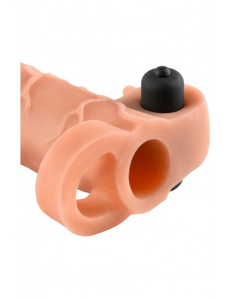 FANTASY X-TENSIONS VIBRATING REAL FEEL 2 INCH EXTENSION LIGHT