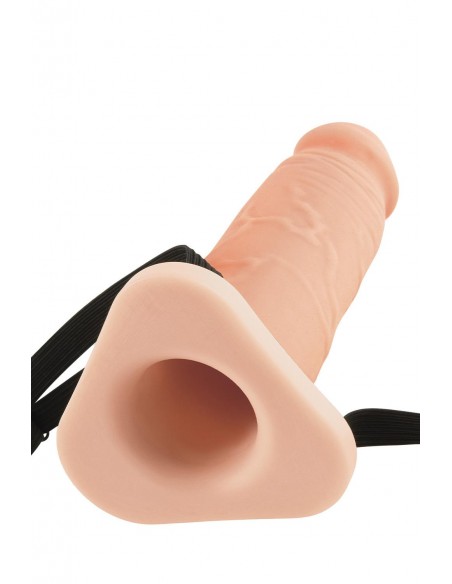 FANTASY X-TENSIONS 8 INCH SILICONE HOLLOW EXTENSION LIGHT