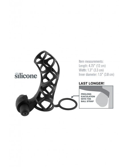 FANTASY X-TENSIONS EXTREME SILICONE POWER CAGE BLACK
