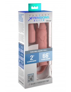 FANTASY X-TENSIONS ELITE 6 INCH EXTENSION WITH STRAP LIGHT 2