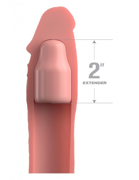 FANTASY X-TENSIONS ELITE 8 INCH SLEEVE WITH 2 INCH PLUG LIGHT