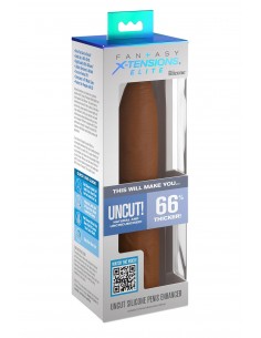 FANTASY X-TENSIONS ELITE UNCUT 7 INCH EXTENSION SLEEVE TAN 2