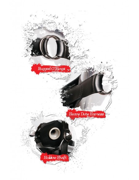 FETISH FANTASY EXTREME EXTREME HOLLOW STRAP-ON BLACK