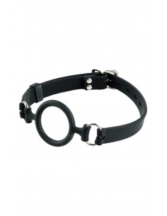 FETISH FANTASY EXTREME SILICONE O-RING GAG BLACK