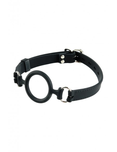 FETISH FANTASY EXTREME SILICONE O-RING GAG BLACK