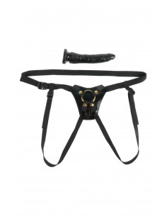 FETISH FANTASY GOLD DESIGNER STRAP-ON BLACK