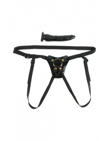 FETISH FANTASY GOLD DESIGNER STRAP-ON BLACK