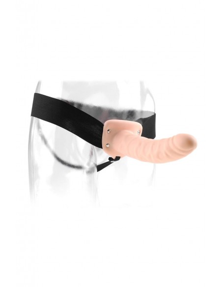 FETISH FANTASY SERIES 8 INCH HOLLOW STRAP-ON LIGHT