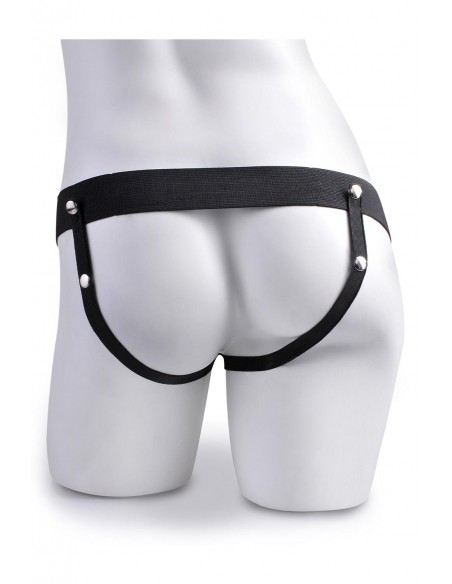 FETISH FANTASY SERIES 9 INCH SQUIRTING HOLLOW STRAP-ON LIGHT