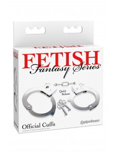 FETISH FANTASY SERIES OFFICIAL HANDCUFFS SILVER 2