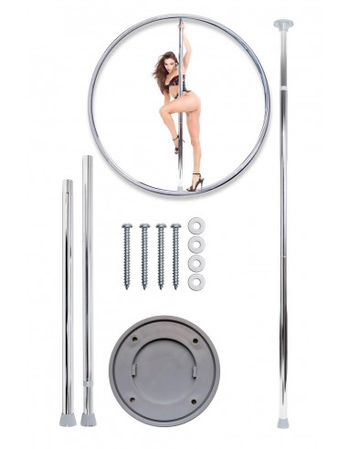 FETISH FANTASY SERIES FANTASY DANCE POLE SILVER
