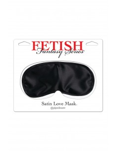 FETISH FANTASY SERIES SATIN LOVE MASK BLACK 2
