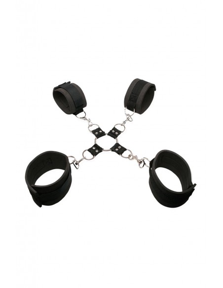FETISH FANTASY SERIES EXTREME HOG-TIE KIT BLACK