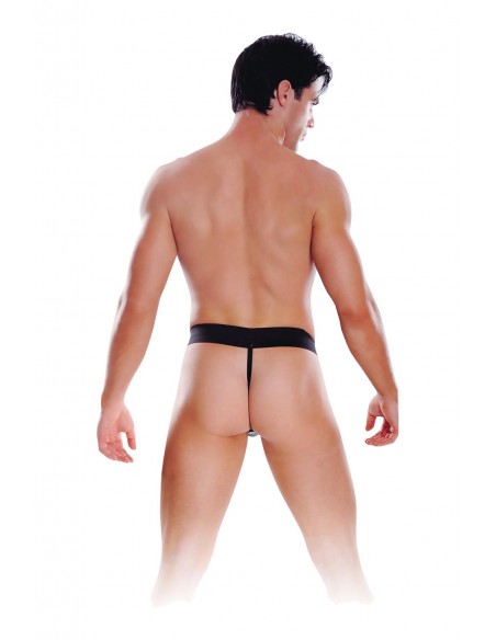 FETISH FANTASY SERIES BIG DADDY HOLLOW 10 INCH STRAP-ON BLACK