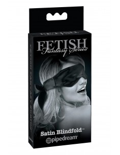 FETISH FANTASY SERIES LIMITED EDITION SATIN BLINDFOLD BLACK 2