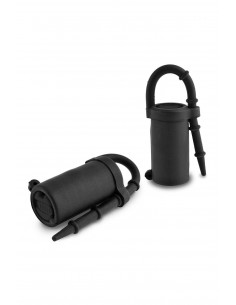 FETISH FANTASY SERIES LIMITED EDITION VIBRATING SILICONE NIPPLE TEAZERS BLACK