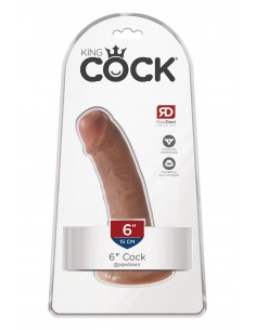KING COCK 6 INCH COCK TAN 2