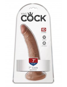 KING COCK 7 INCH COCK TAN 2
