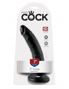 KING COCK 7 INCH COCK BLACK 2