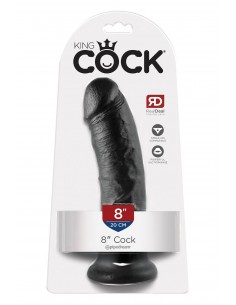 KING COCK 8 INCH COCK BLACK 2
