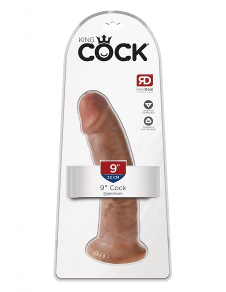 KING COCK 9 INCH COCK TAN