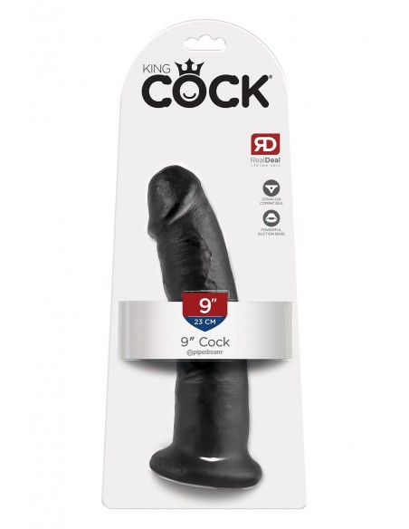KING COCK 9 INCH COCK BLACK