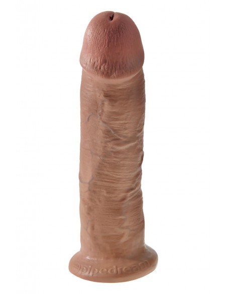KING COCK 10 INCH COCK TAN